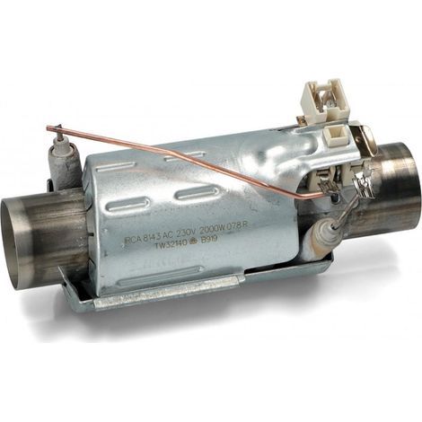 RESISTENZA LAVASTOVIGLIE ADATTA REX ELECTROLUX ZANUSSI AEG 2000 W 32 mm P 102 (1/4)