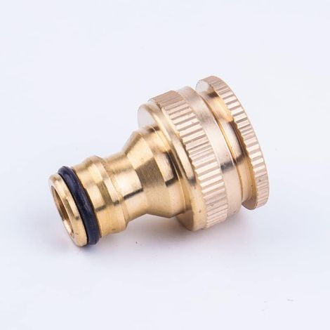 Raccord de robinet en laiton 1/2 et 3/4, adaptateur de robinet, robinet de tuyau (1/5)