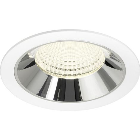 Spot encastré Numinos XL blanc/chrome 4000K - 55 deg - 1009971