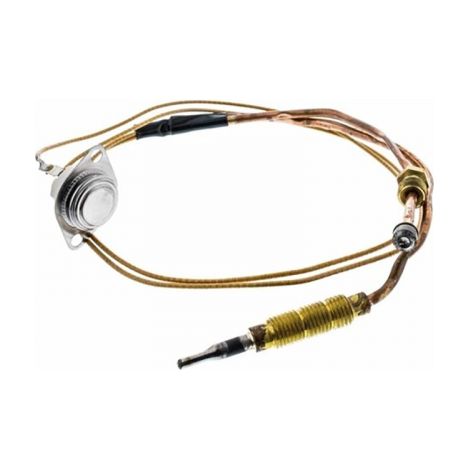 Termopar con Limitador Cointra CGI 250 E  Métrica 8 Longitud 610mm  Seguridad Calentador 5L Cointra Balay Gama 96