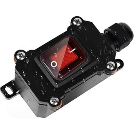 CCYKXAA Wasserdichter Verteilerdosenschalter für Außeninstallationen. Wasserdichter Schalter. Geeignet für Speichermedien.