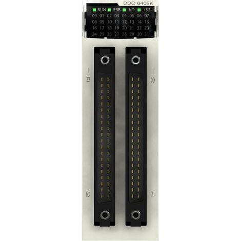 Schneider BMXDDO6402K Modicon X80 module with 64 static digital outputs, 24 VDC
