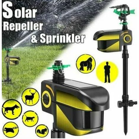 Filiyano-Effaroucheur d'animaux automatique à énergie solaire avec répulsif infrarouge (1/5)