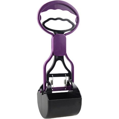 Pooper Scooper - 28 cm - Acier Inoxydable et Plastique - Pour Jardin, Pelouse, Gravier, Béton - 1 Pièce (1/5)