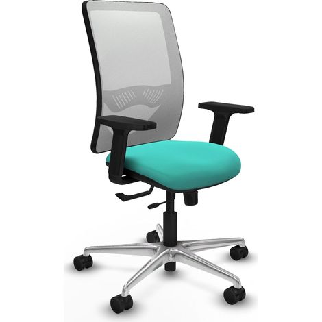 Silla de oficina piqueras y crespo Zulema transparente espuma alta densidad (1/2)