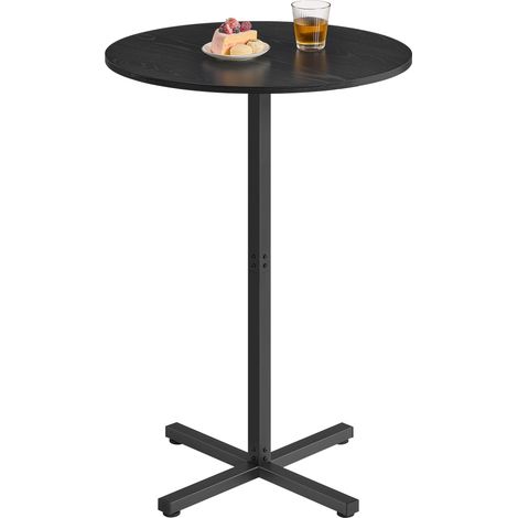 Table de Bar Haute, Cadre en Métal, 60 x 60 x 104,5 cm (1/5)