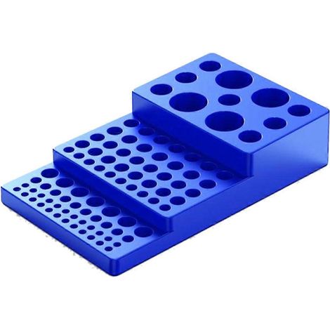 Support multifonctionnel pour tubes à centrifuger 0,2/0,5/1,5/2/5/10/15/50 ml, fournitures de laboratoire pour tubes à essai étagés (1/4)