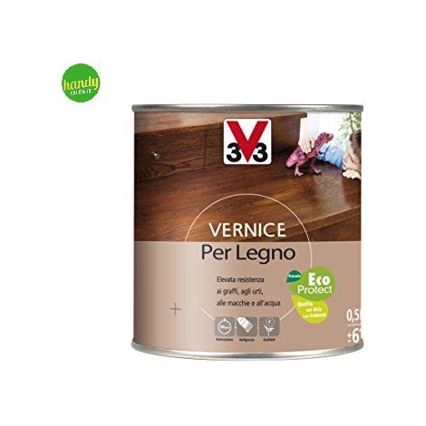VERNICE PER LEGNO CERA 500ML INCOLORE SATINATO (1/7)