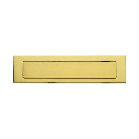 BUCALETTERE POSTA DA APPLICARE COTTALI  OTTONE LUCIDO MM 254X75
