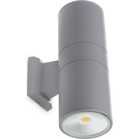 Aplique LED 40W 3.200Lm 6000ºK Claire IP65 40.000H [HO-COBWALL-2X20-CW] (1/5)