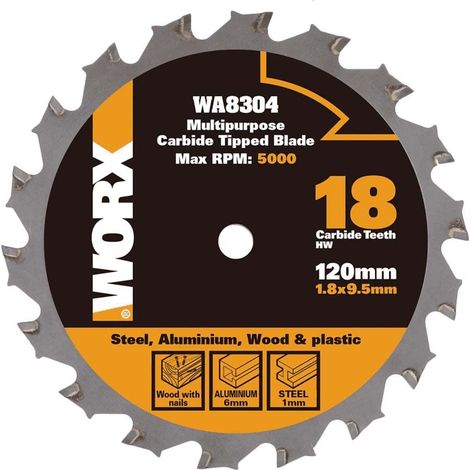 WORX Disco Multiuso 120mm per WX427