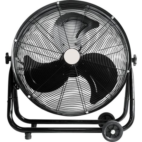Ventilador industrial de suelo poniente 180W grande Ø65 cm (1/3)