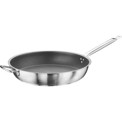 Pintinox Catering Expo, padella inox antiaderente Ø 32 cm un manico e maniglia