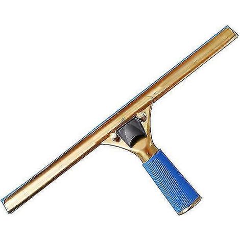 Grattoir à vitres professionnel pour usage commercial, outil de nettoyage pour portes de douche, fenêtres et vitres automobiles, 1 pièce - or (1/4)