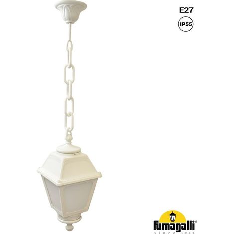 Lanterne en suspension FUMAGALLI "Sichem/Mary" - E27 - Blanc