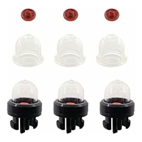 Lot de 3 Pompes d'Amorçage pour Tronçonneuses Stihl FS38, FS40, FS45, FS50, FS55, FS75, FS80, FS85, Compatible avec les Marques Ryobi, McCulloch et Husqvarna.,INHHUB (1/4)