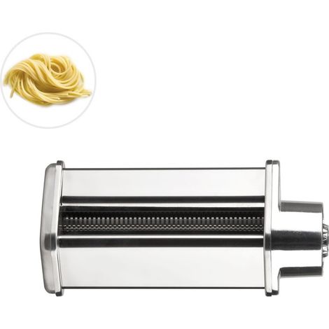 Spaghetti Zubehör für g20113, g20120, g20149 – 14 cm Rullo aus Edelstahl, 220 x 50 x 90 mm