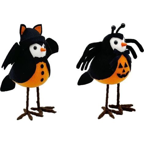 Halloween Bird Figurines for Halloween Feathery Friends (1/5)
