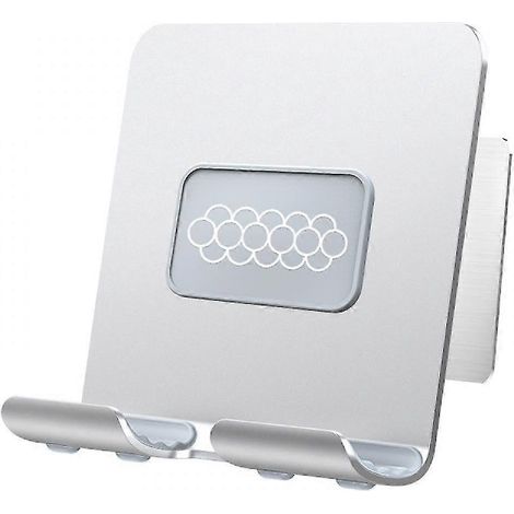 Support mural Shxx compatible avec iPad/iPhone, support mural adhésif pour douche, station d'accueil pour tablettes de 4 à 13 pouces (iPad Air/Pro/Mini) et smartphones. (1/5)