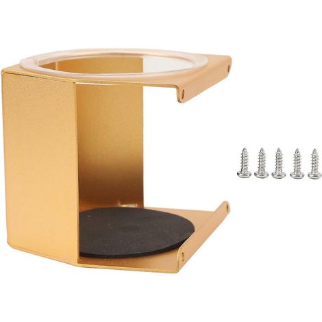 Porte-gobelet pour camping-car en alliage d'aluminium, réduction du bruit, multifonctionnel, porte-bouteille/porte-boisson pour bateau, taille M (1/4)