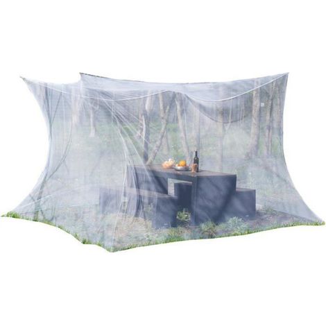 1 Moustiquaire à suspendre,Maille 220,Polyester résistant,Intérieur et extérieur,300x300x250 cm (1/4)