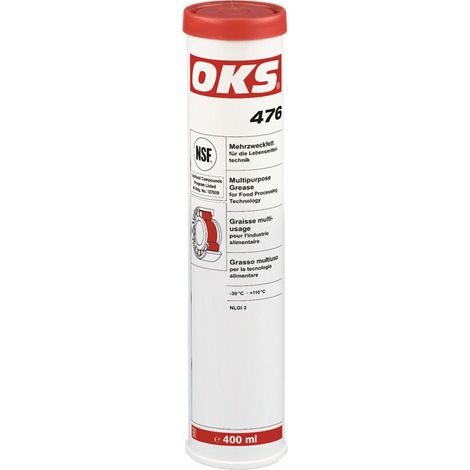 Grasa multiusos para tecnología alimentaria 476400 ml blanco cartucho NSF H1 OKS (Por 10)