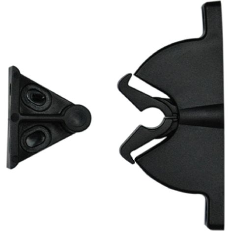 FERMAPORTA IN PVC A PINZA pz 2 - tipo grande - Blister Koncreto