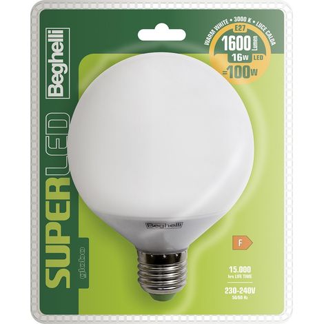 Lampada Beghelli 16W E27 luce calda 3000K (1/2)