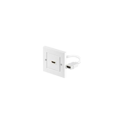 Presa a muro HDMI MicroConnect, bianca