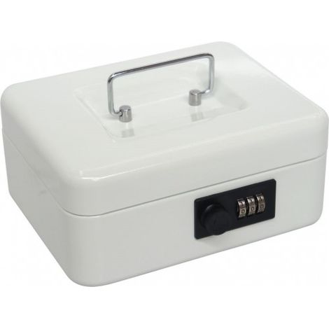 CAJA CAUDALES COMBINACION LOCK 20 X 16 X 9 BLANCA - BTV