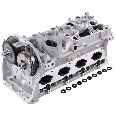 Culata con conjunto de válvulas, adecuada para Audi A3 A4, Volkswagen Golf, Jetta y Passat (06H103063F)
