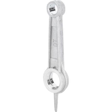 Bielle à double boulon en aluminium moulé à faible moment d'inertie pour compresseurs d'air (1/4)