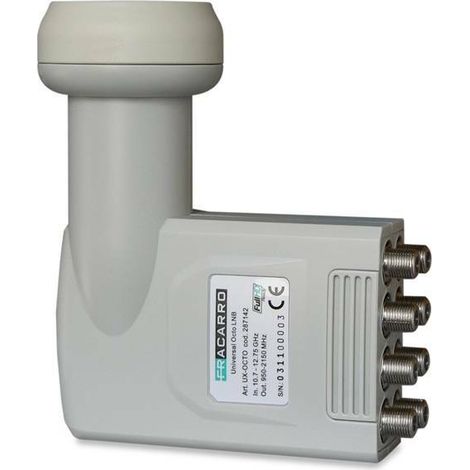 Fracarro 287340 UX-OCTO LTE LNB Octo mit 8 Ausgängen Universal LTE Filter