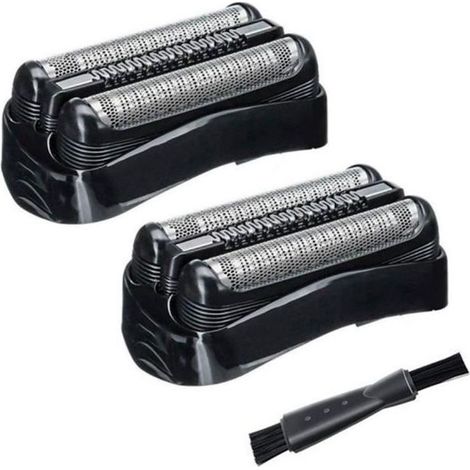 Lot de 2 TêTes de Rechange pour Rasoir 21B pour Braun Serie 3 Rasoirs éLectriques (1/4)