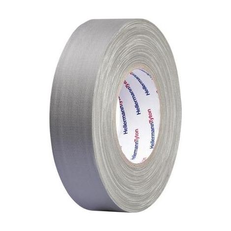 HellermannTyton HelaTape Tex 712-00206 cinta adhesiva gris