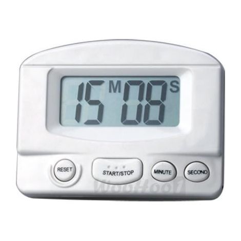 Minuteur Electronique - CTR331 - LCD - Compteur A Rebours - Alarme - Dimensions 8x6 cm (1/2)