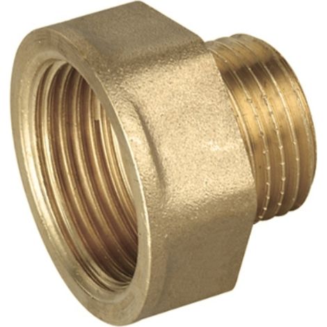 PROLUNGA RIDOTTA IN OTTONE GIALLO MF Misura: MF 1/2 x 3/4 (1/2)