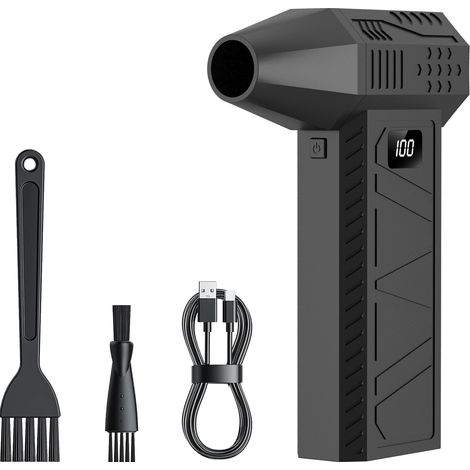 Purificador de aire inalámbrico, mini soplador de alta velocidad, ventilador turbo, para la limpieza de aparatos electrónicos, automóviles, hogares y espacios exteriores, Modelo 1 (1/5)