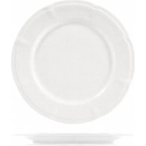 Assiette en porcelaine Palace blanche 26 cm