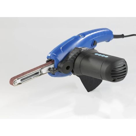 Lime électrique 400 W avec 12 bandes abrasives (1/5)