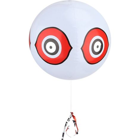 Terror Inflatable Bird Scare Balloon Bird Repellent Predator Balloon(White)