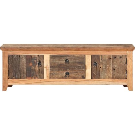 Maison Exclusive - TV-Schrank 120x30x40 cm Akazie und Recyceltes
