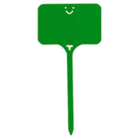 100 wasserfeste T-förmige Pflanzenetiketten aus Kunststoff, Gartendekoration, Gartenetiketten, Blumenetiketten für Baumschulen – Grün