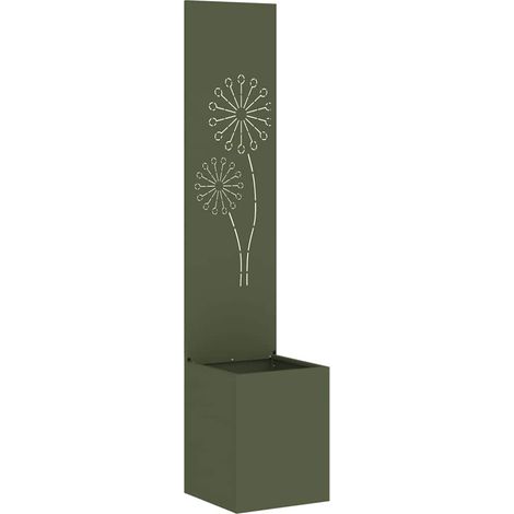 Écran de confidentialité de jardin Vert olive 32 x 140 cm CFW473158 (1/5)