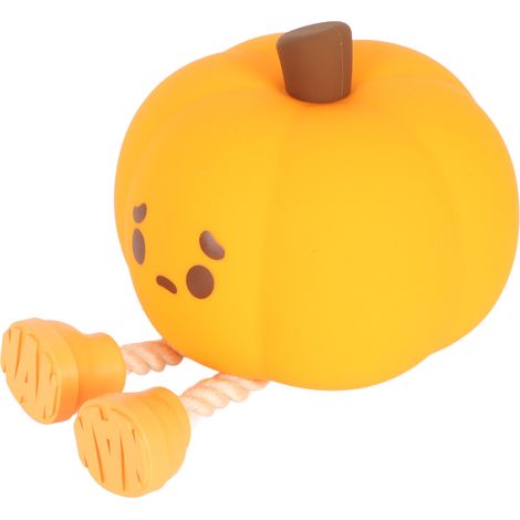 Lampe nocturne citrouille innovante, mignonne et rechargeable en silicone, protection oculaire, décoration pour chambre d'enfant (1/5)