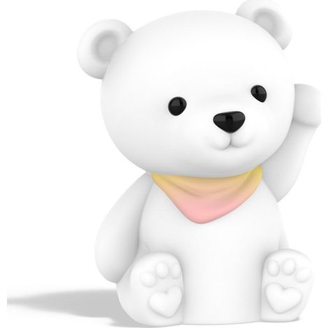 Veilleuse souple en silicone rechargeable - Toto l'ourson