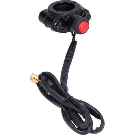 Interrupteur moteur en alliage d'aluminium CNC 22 mm, compatible avec tous les quads, motos et scooters. (1/5)