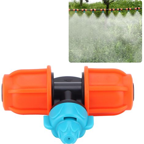 Juego de 30 boquillas de triple pulverización con manómetro de plástico de 9/12 mm para pulverizadores de jardín. (1/5)