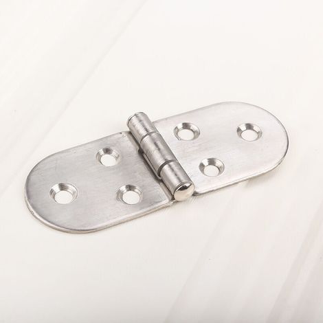 1 pezzo 201 cerniere a filo in acciaio inox 180 gradi cerniere semicircolari per ante di armadi accessori per mobili 1 pezzo-Crezuo