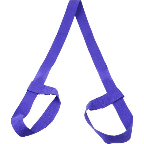 Sling Pour Tapis De Yoga - Bande Réglable En Polyester - Pour Transport Et Étirement - 1 Pièce (1/5)